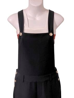 MKT Studio Navy Blue Overall Jumpsuit